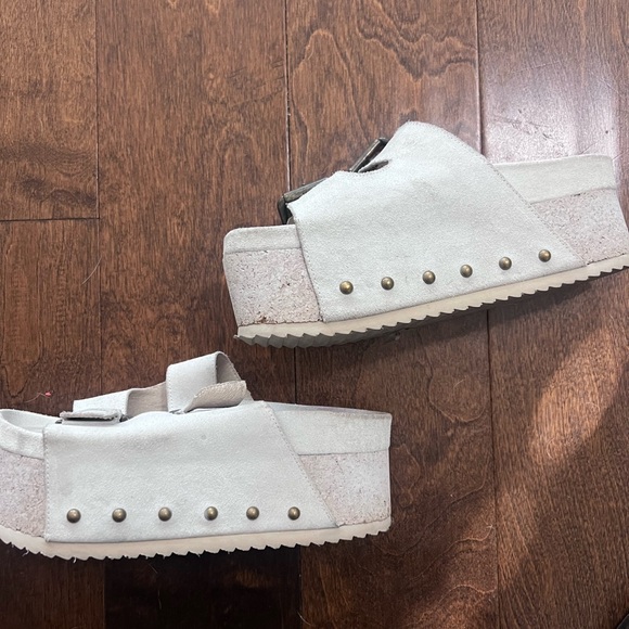 Rule breaker platform Sandals with Buckles -free people - Picture 3 of 7